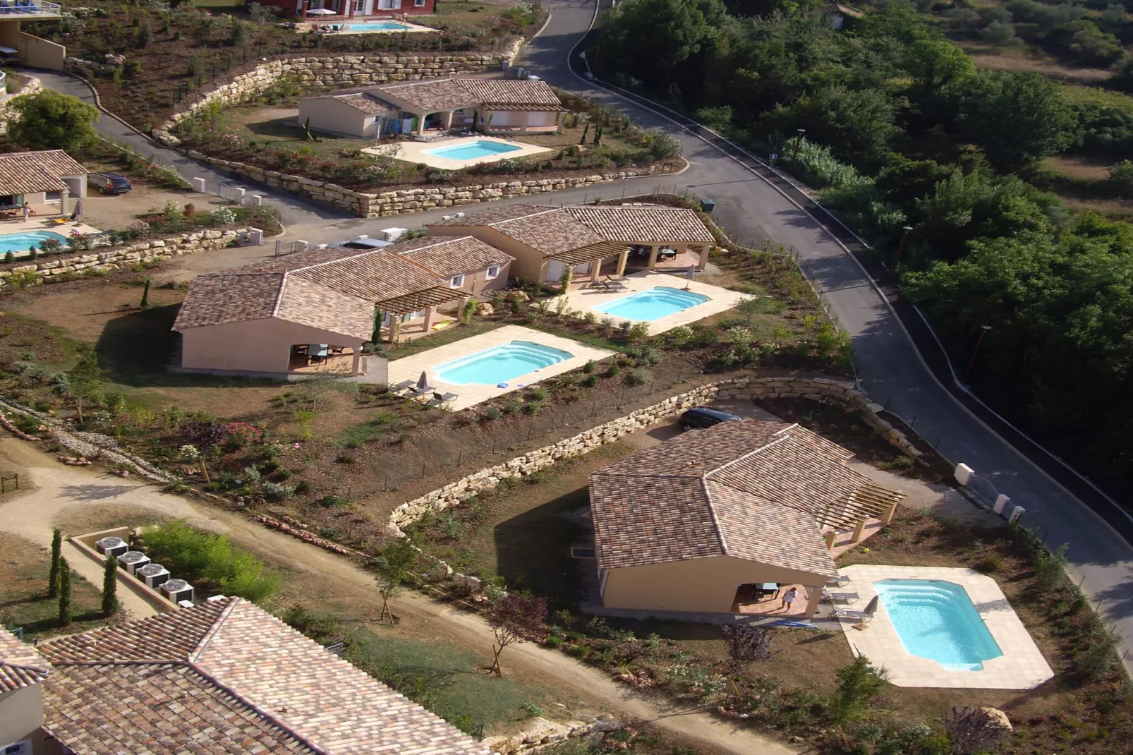 Domaine de Camiole Callian 1 - Uitzicht zomer