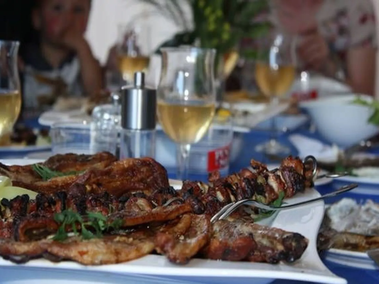 2. Etage Doppelbettzimmer ca.  20m² mit Balkon und Panoramameerblick Villa Mili - Binnen