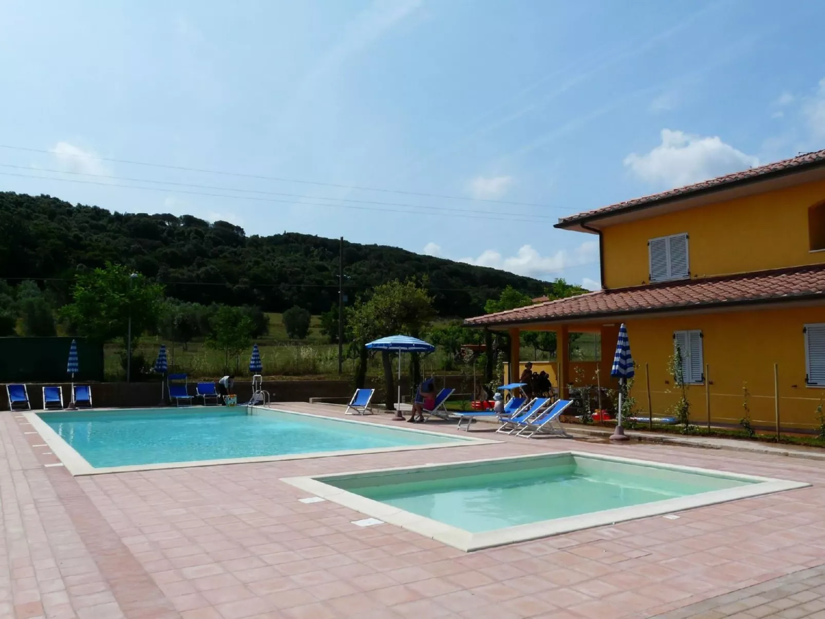 Unterkunft mit AC, Terrasse, in Residenz, Schwimmbad - Image-tags.info