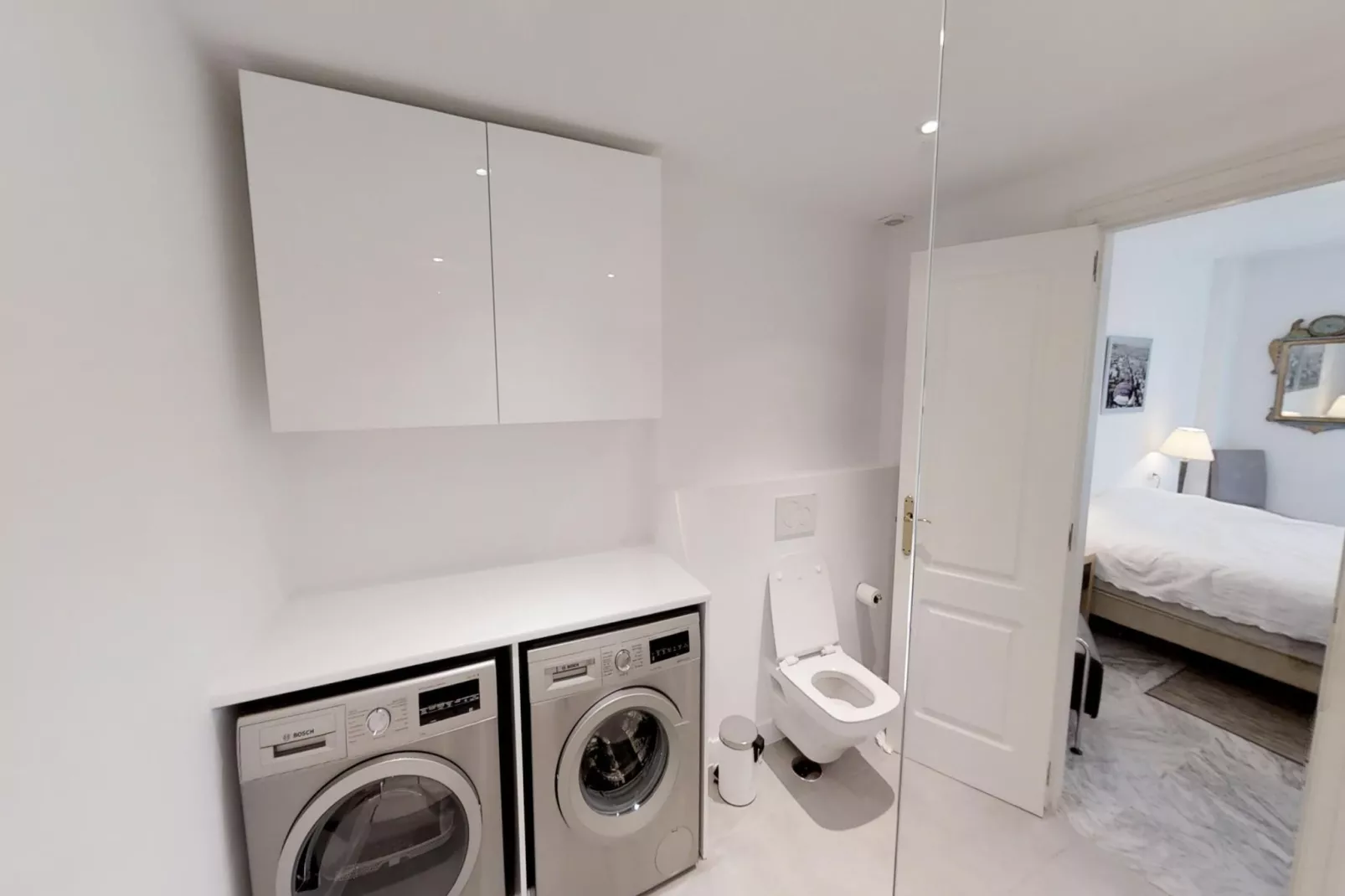 Modern Gated Apartment near Beach & Puerto Banus - Badkamer