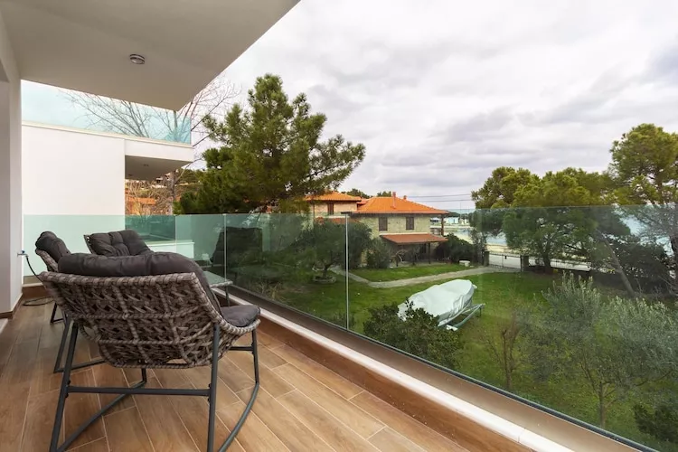 Acrotel Porto Brava Luxury Villas Ormos Panagias 3-bedroom villa 2 - 6 pax - Terras