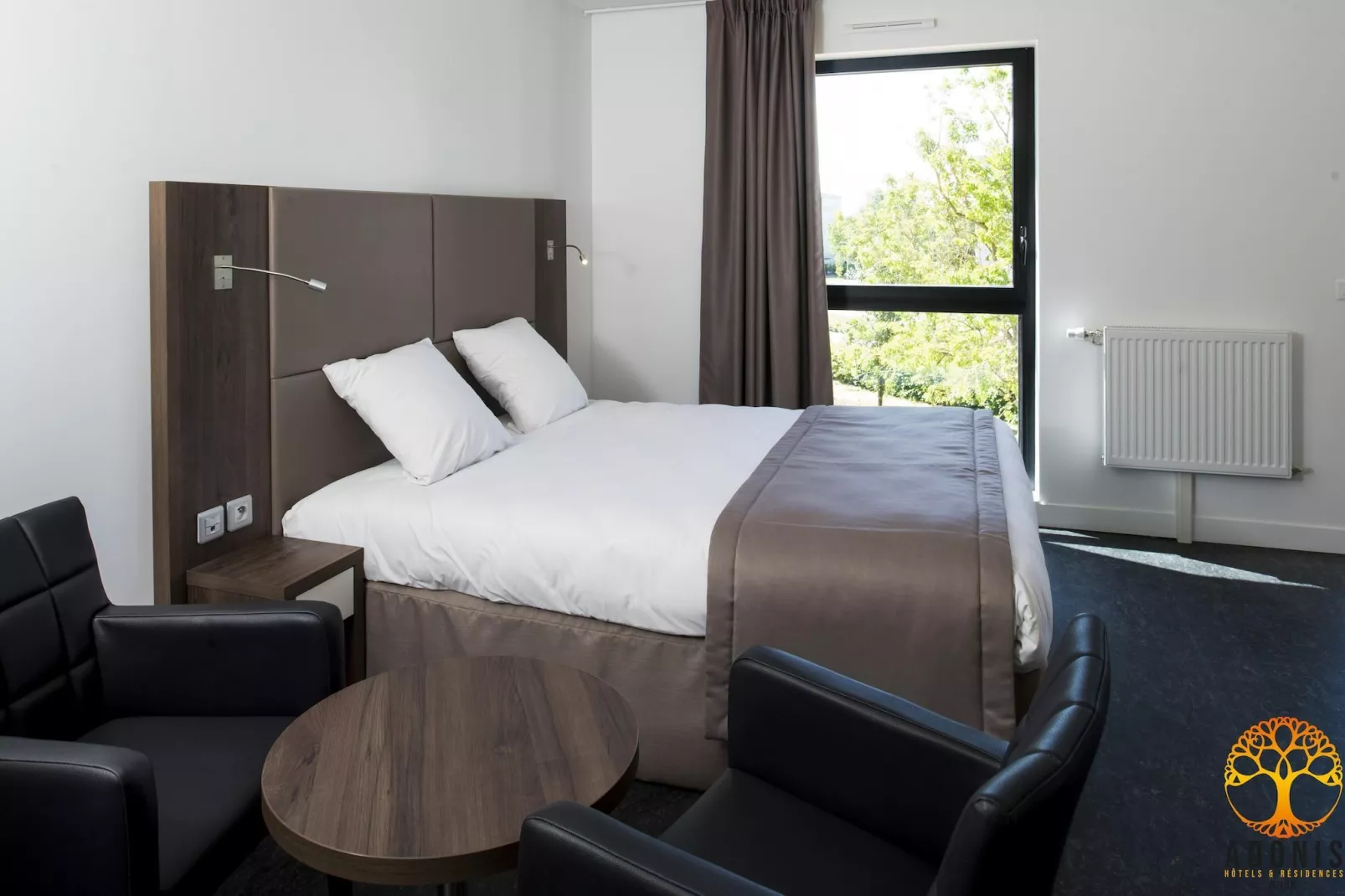 Adonis Dijon Double/Superior studio - Slaapkamer