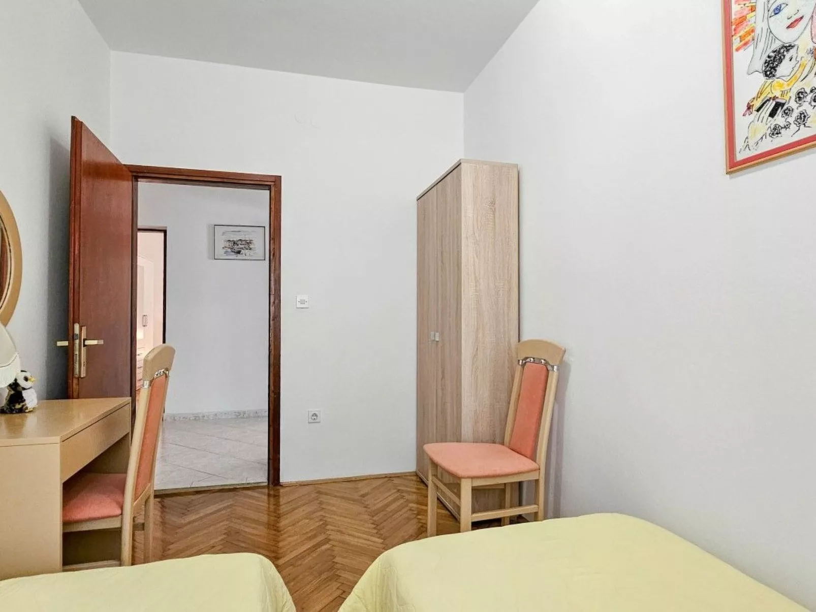 Strandnahes Ferienappartement Pjerina - Binnen