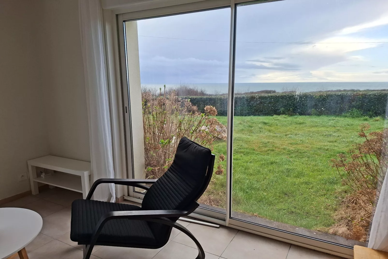 Ferienhaus mit Panoramablick Le Conquet - Uitzicht winter