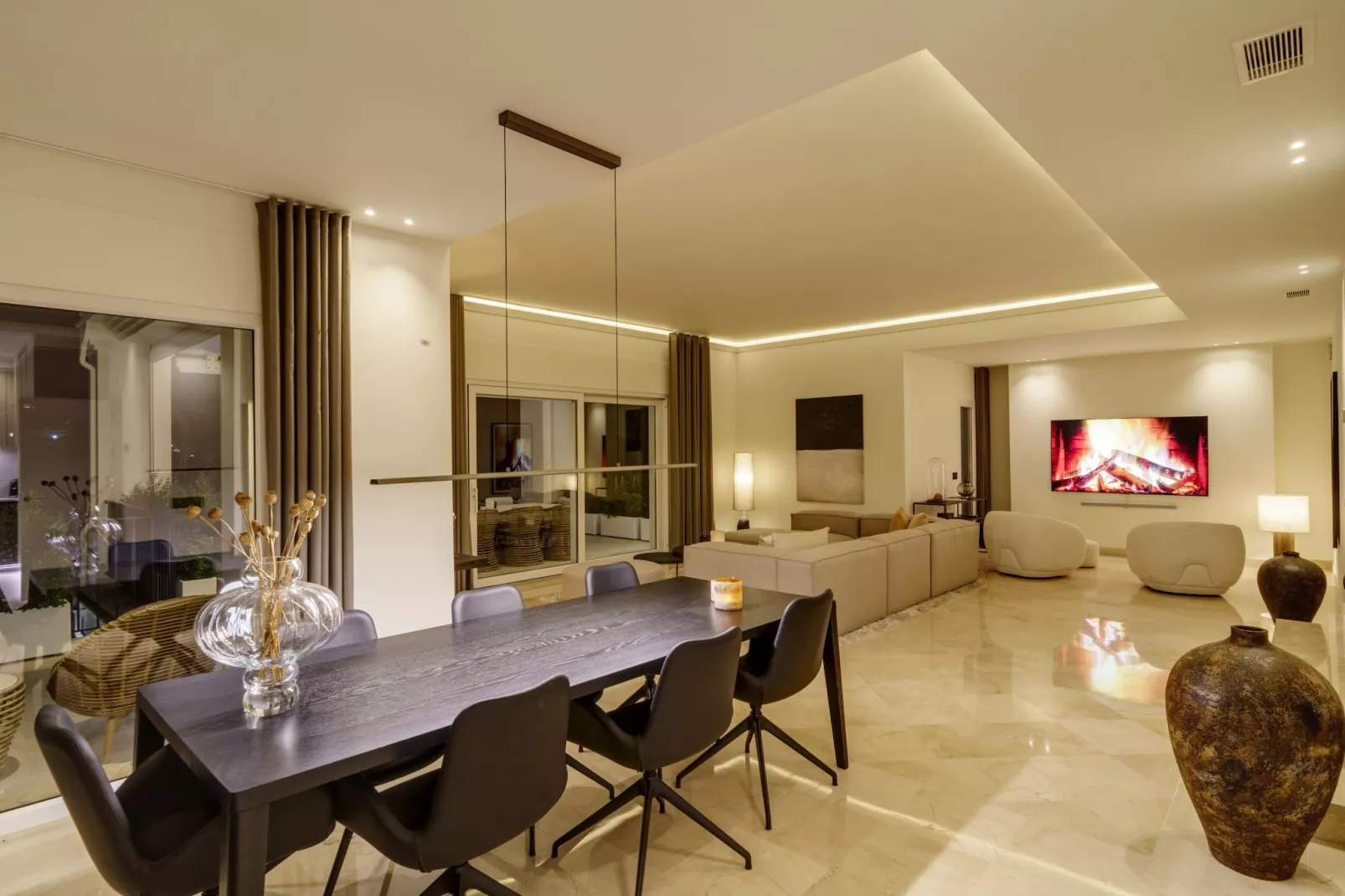 Fantastic Luxury Villa near Marbella - Eetkamer