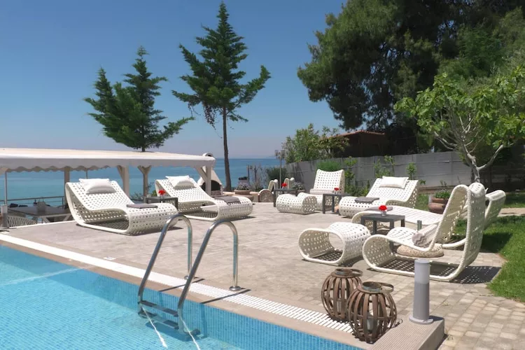 Holiday residence Acrotel Athena Villas, Elia Beach-Maisonette - Zwembad
