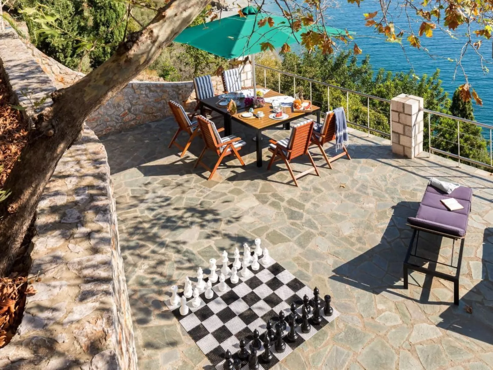 God Bacchus (God Dionysus) Villa - Buiten