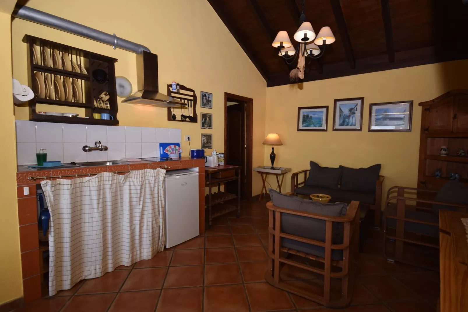 Apartamentos Monasterio de San Antonio 4 - Keuken