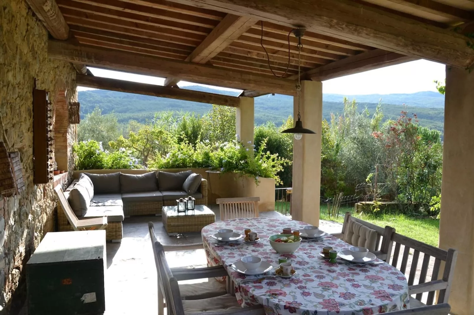 Podere La Sterza - The barn - Terrasbalkon
