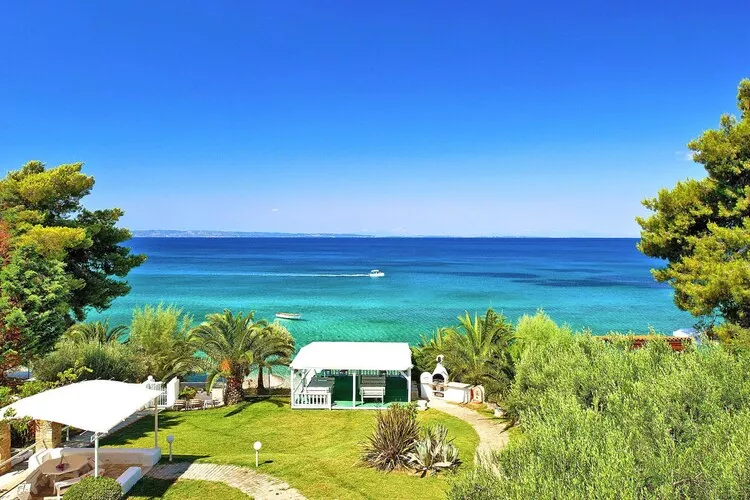 Holiday residence Acrotel Athena Villas, Elia Beach-1-bedroom-apartment ground floor - Waterzicht