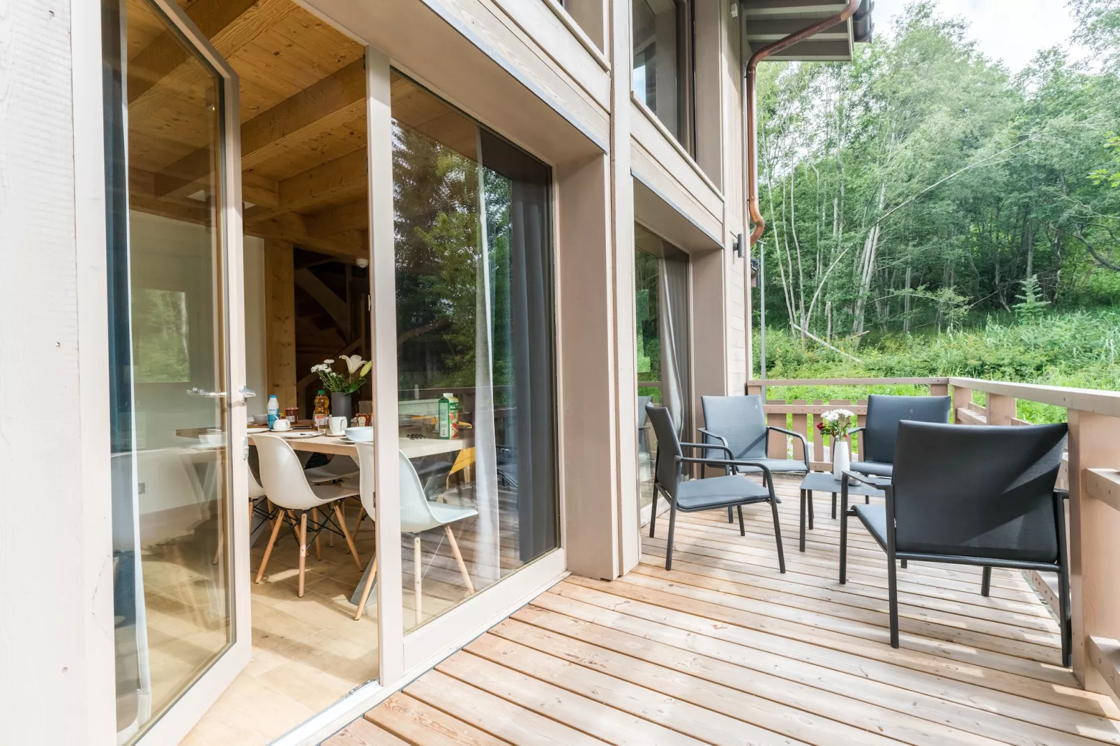 Les Portes de Megève 14 - Terrasbalkon