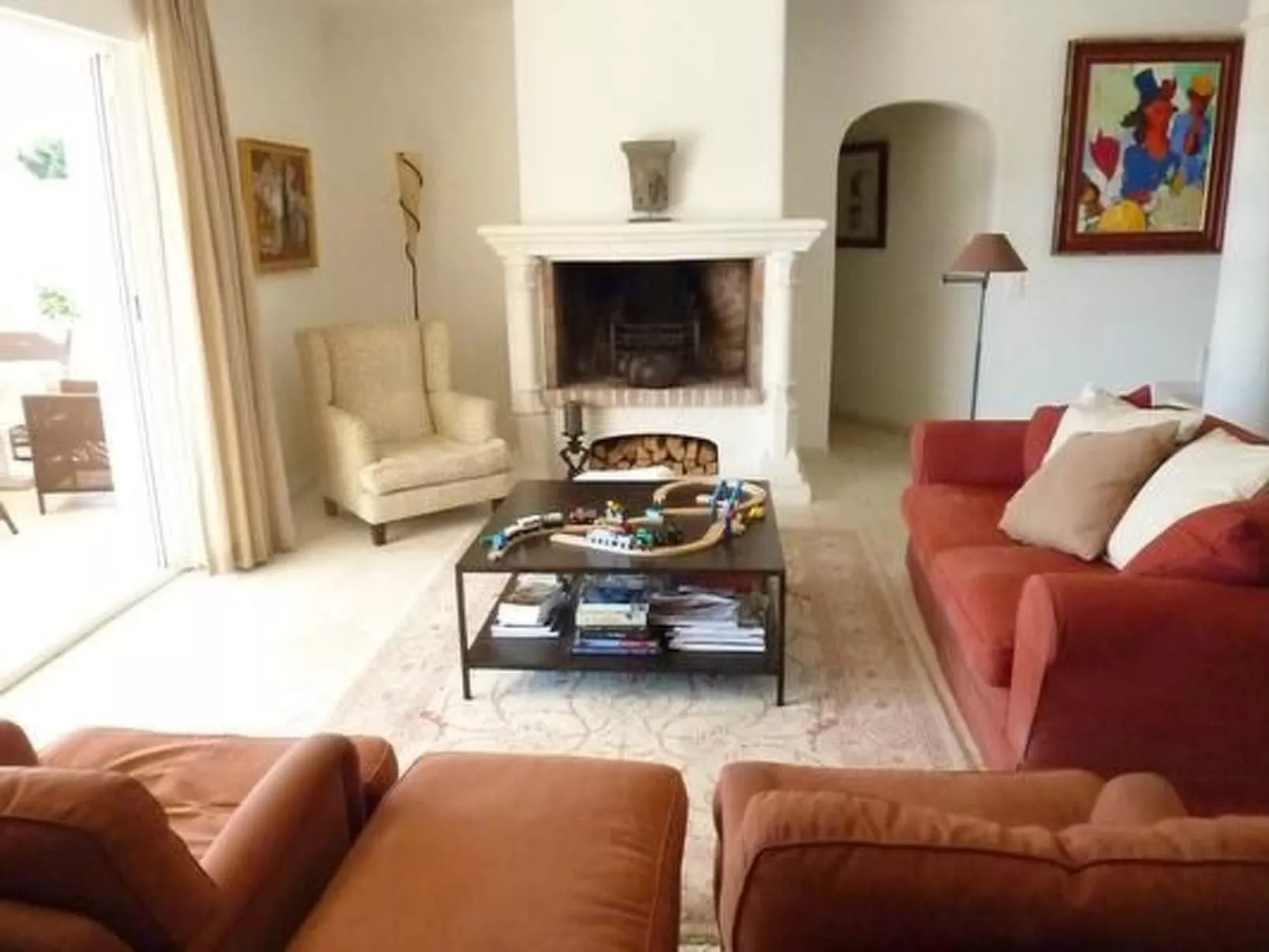 Villa in Sainte Maxime mit Sicht auf Meer - Binnen