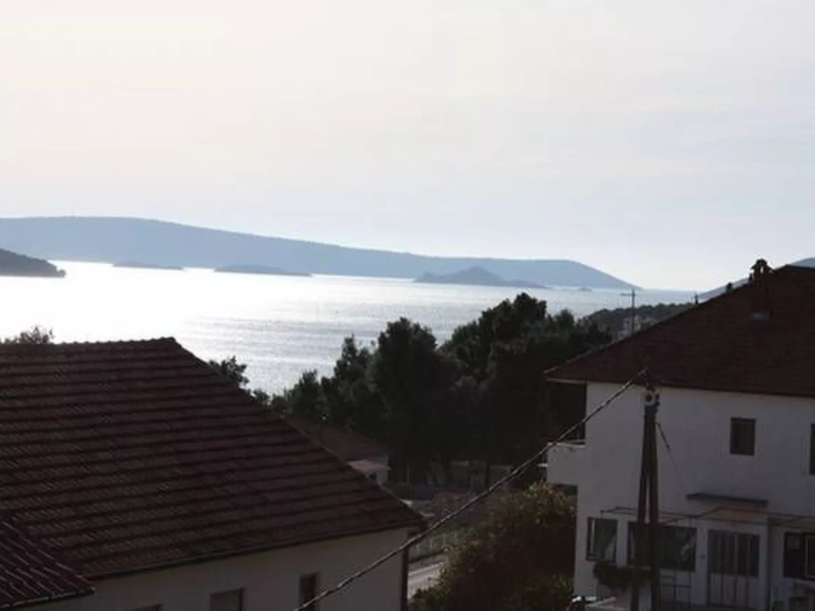 3. Etage Doppelbettzimmer ca. 20m² mit Balkon und Panoramameerblick Villa Milic - Buiten