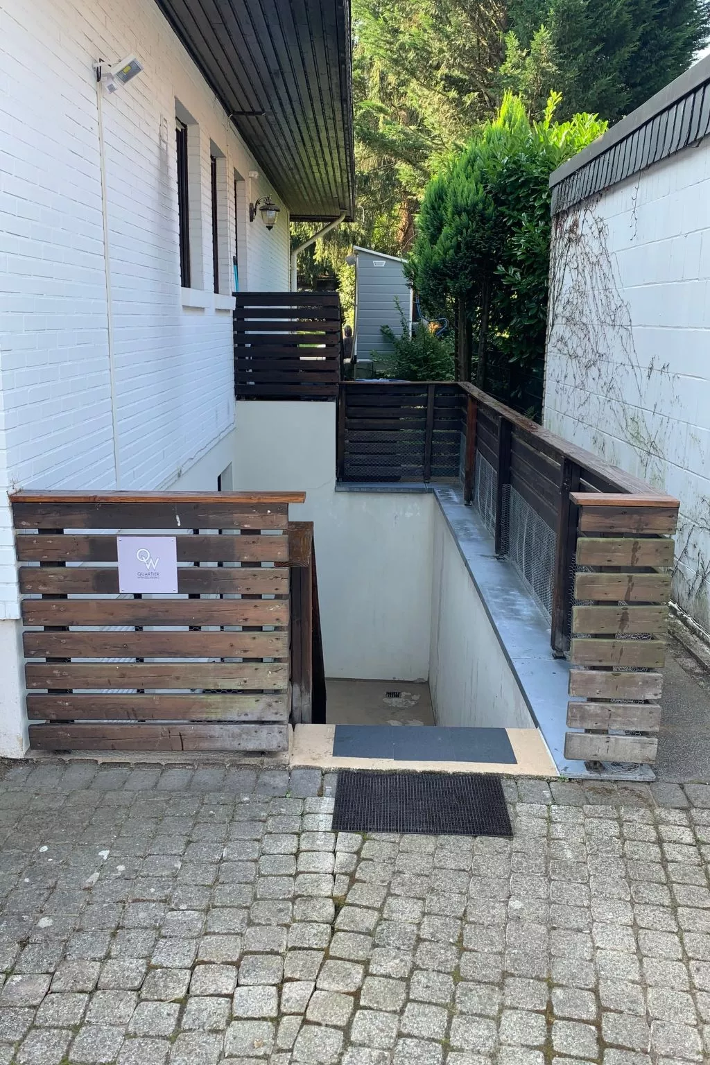 Quartier Wenzelnberg kleines Doppelzimmer Raum 1 - Buiten