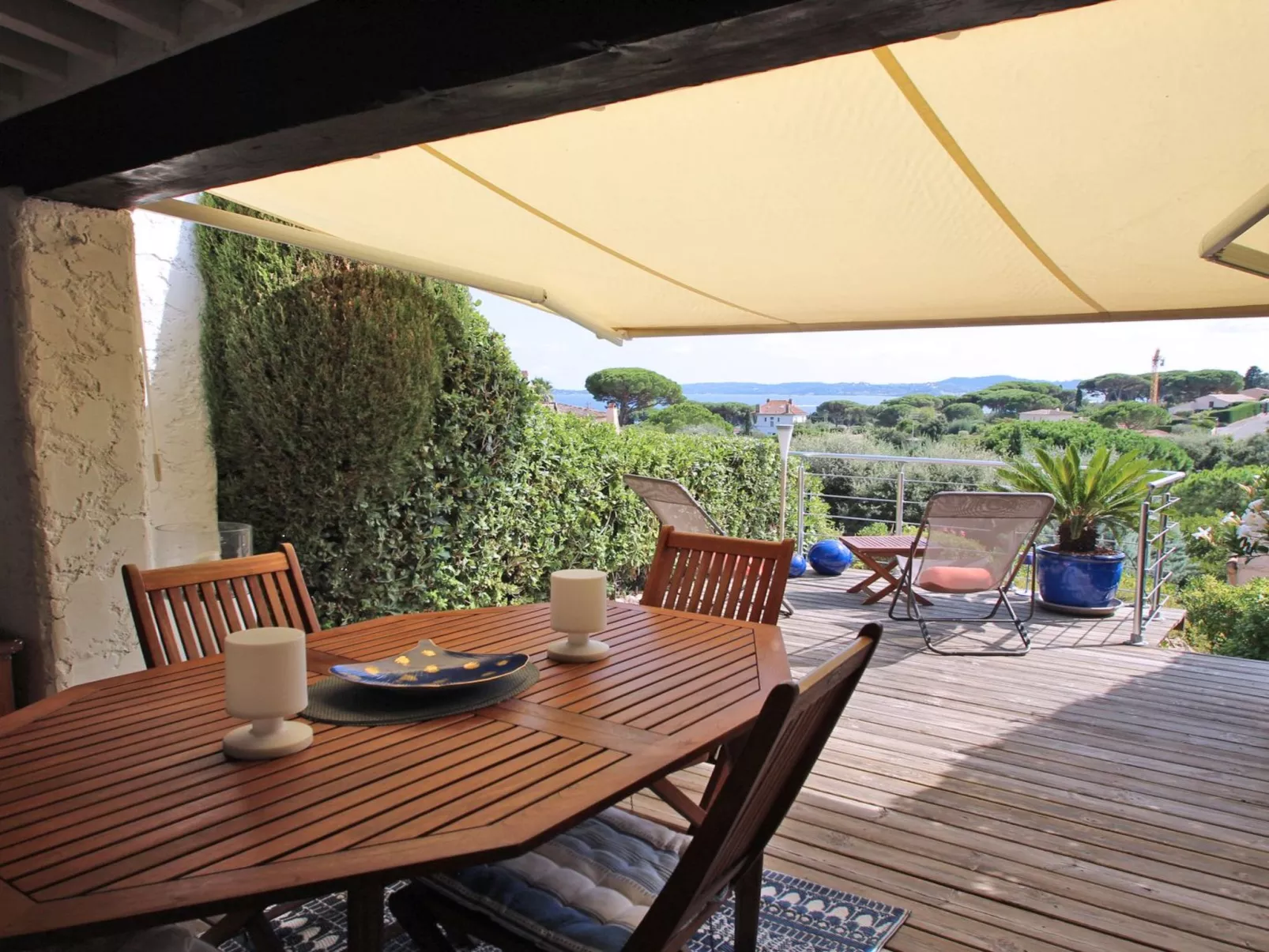 Haus 6 pers - Blick aufs Meer - Schwimmbad - Klima - Wifi - Buiten