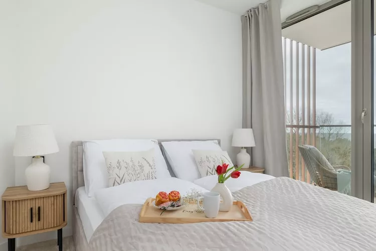 Apartament PINEA Grunwaldzka 82A-610 - Slaapkamer