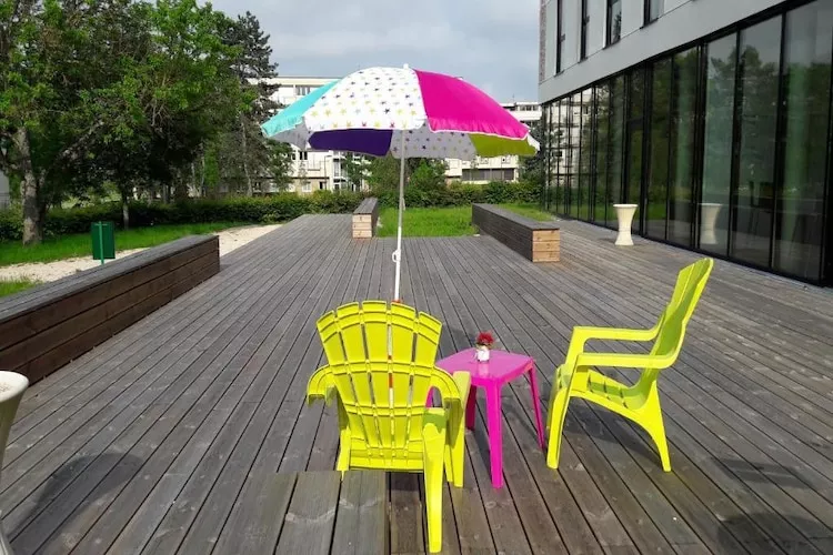 Adonis Dijon Double/Superior studio - Terrasbalkon