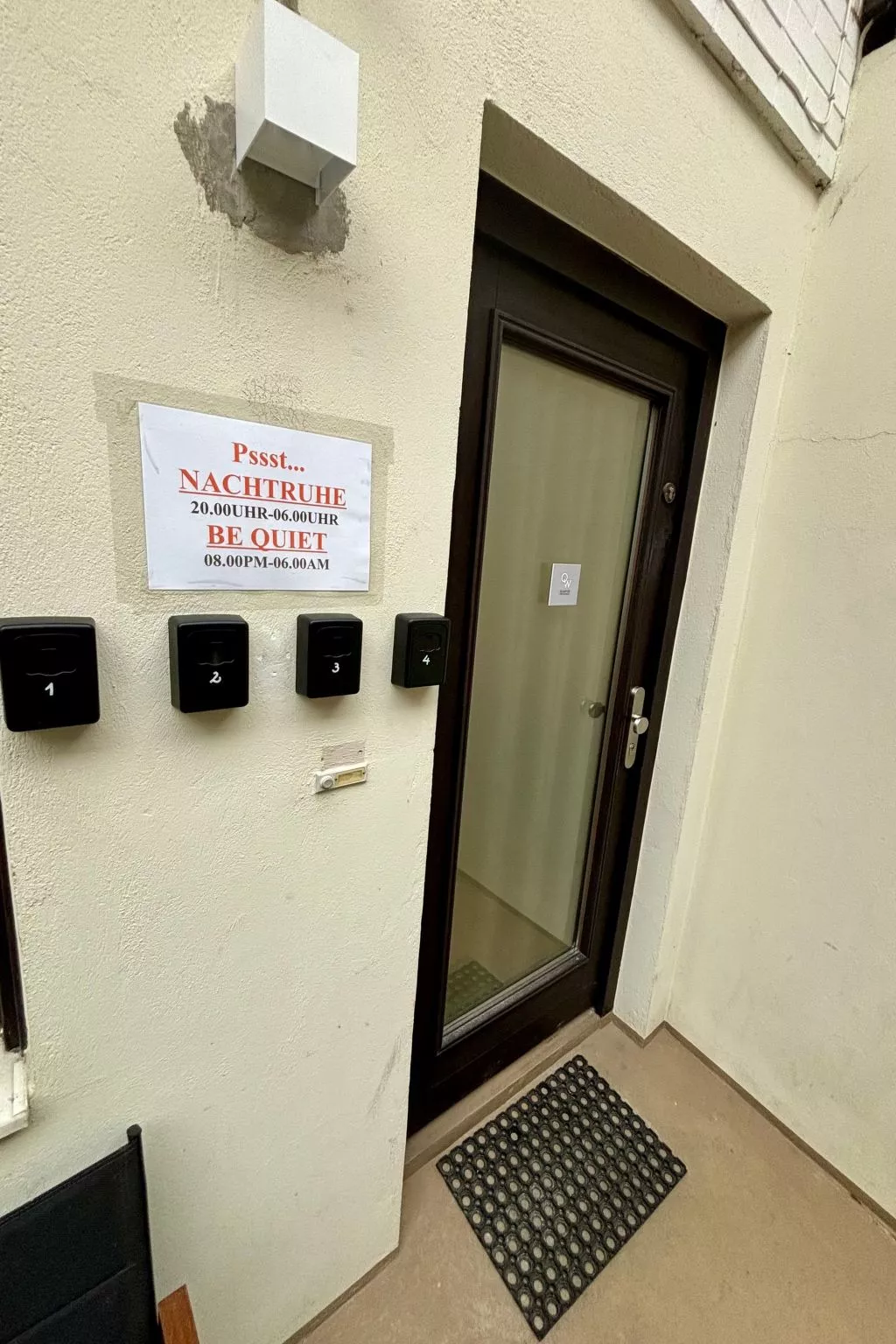 Quartier Wenzelnberg kleines Doppelzimmer Raum 1 - Buiten