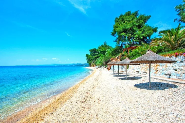 Holiday residence Acrotel Athena Villas, Elia Beach-1-bedroom-apartment ground floor - Waterzicht