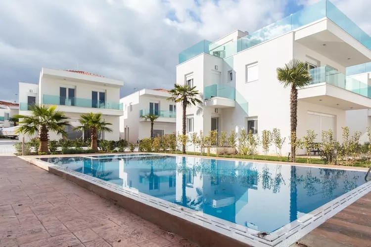 Acrotel Porto Brava Luxury Villas Ormos Panagias 3-bedroom villa 2 - 6 pax - Zwembad