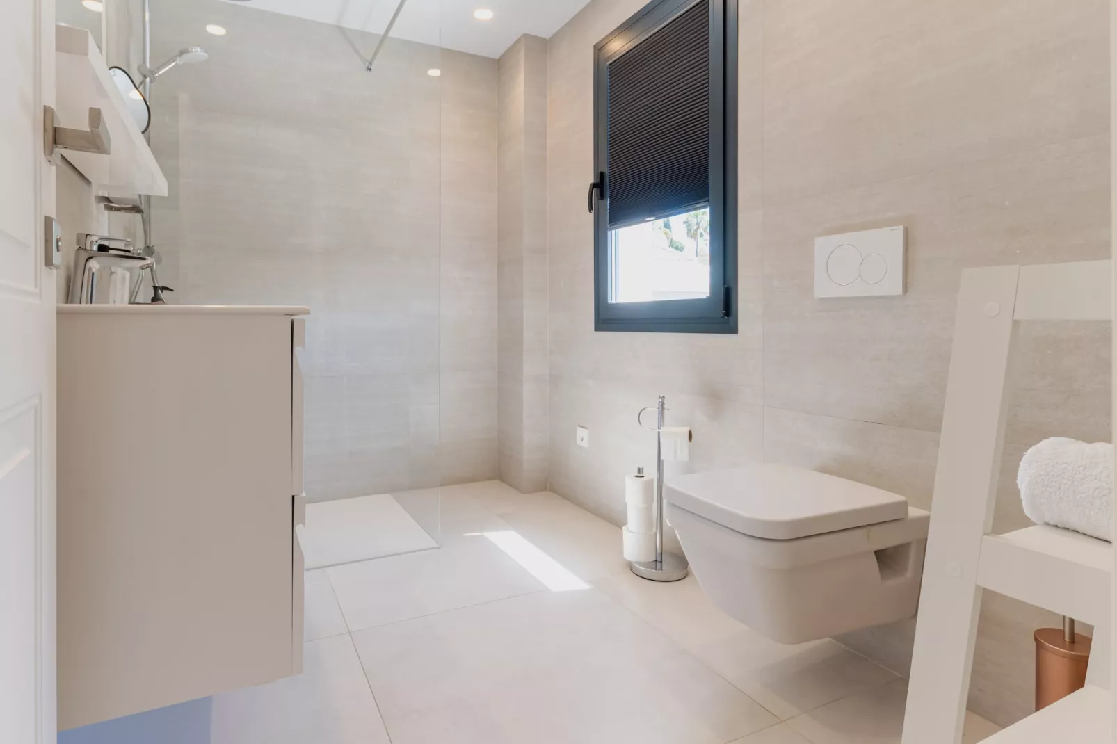 Elegant Villa with sea Views & Pool Marbella - Badkamer