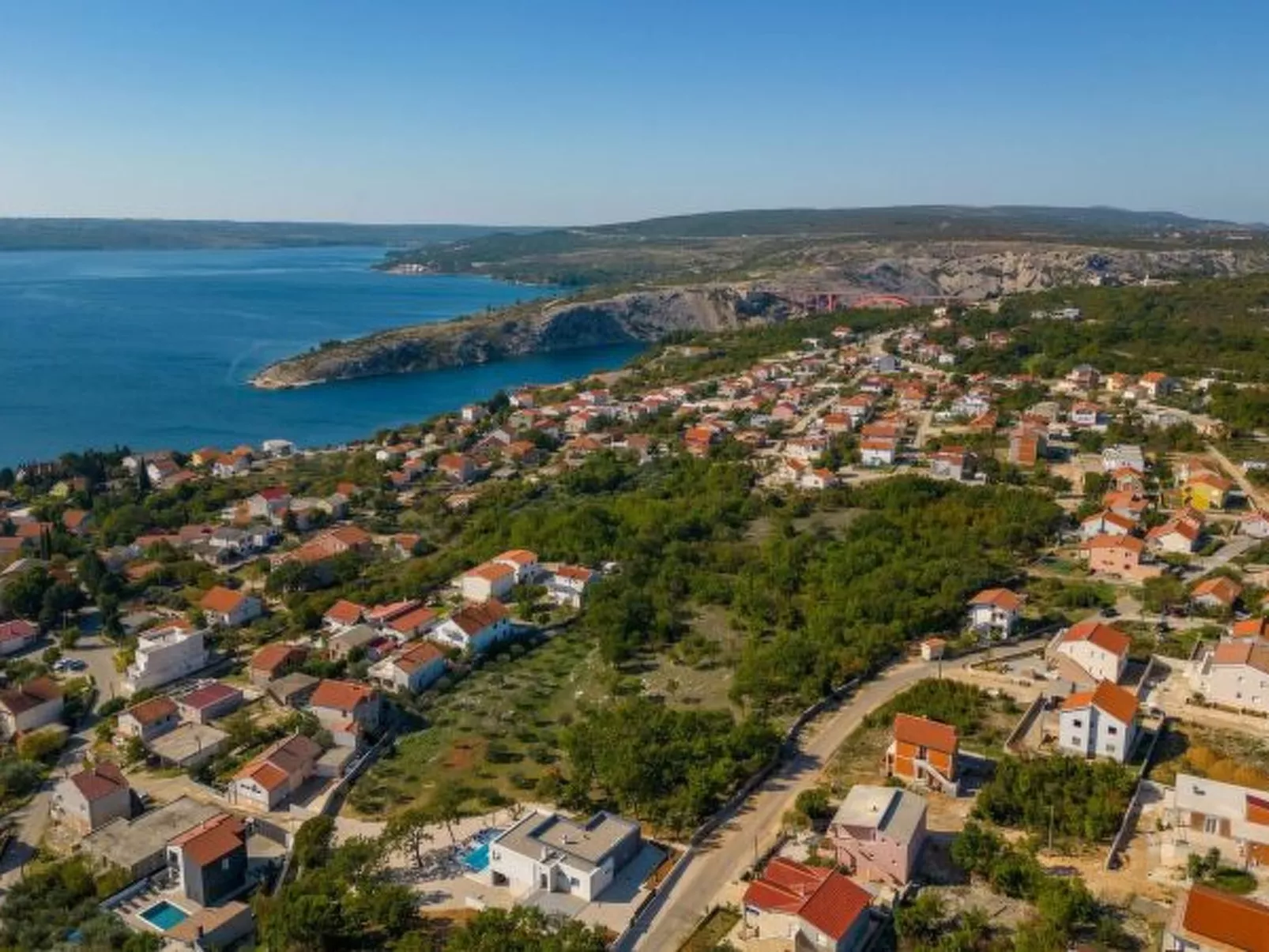 Seaview Villa Deep Green with pool - Image-tags.info