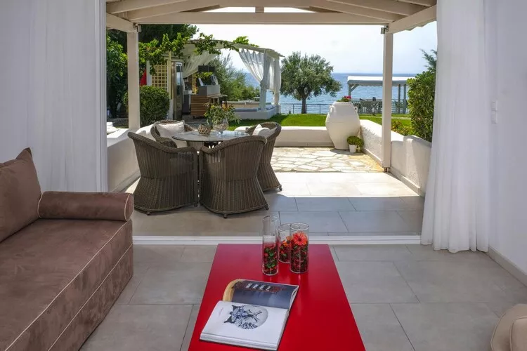 Holiday residence Acrotel Athena Villas, Elia Beach-1-bedroom-apartment ground floor - Terras
