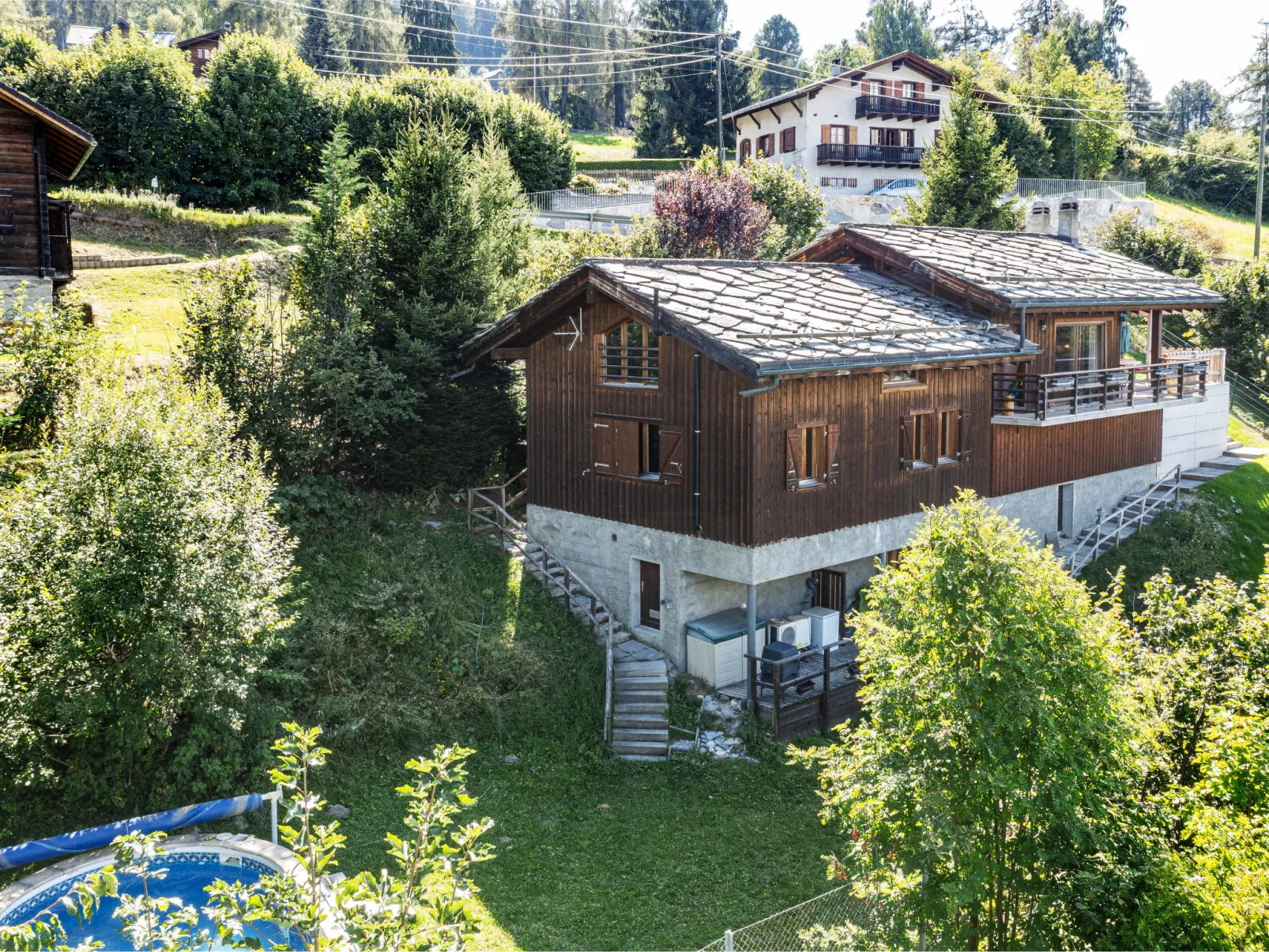 Chalet Mayens - Buiten