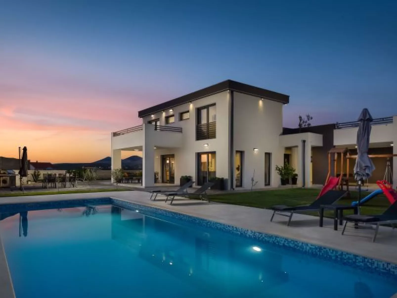 Villa Lacus in Vrana with pool - Image-tags.info