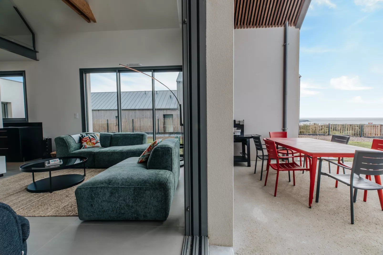 Architekten Villa mit Meerblick - Terrasbalkon