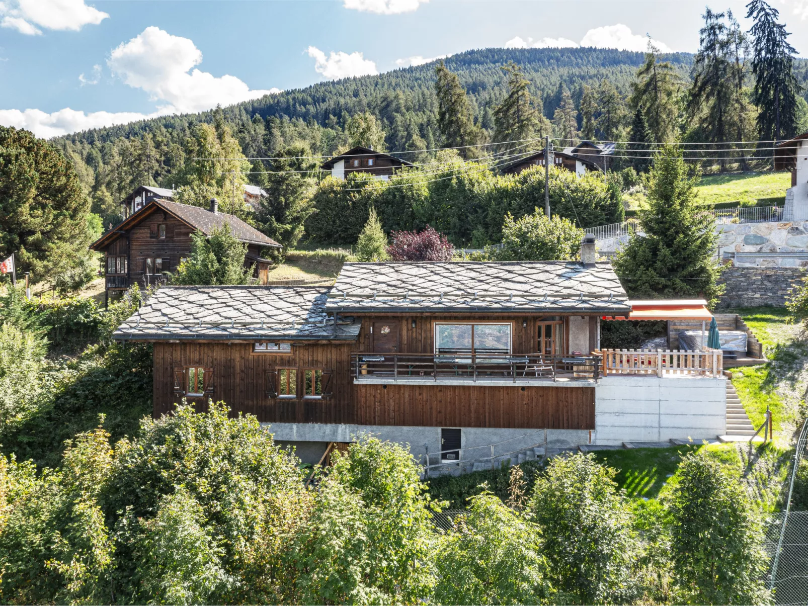 Chalet Mayens - Buiten