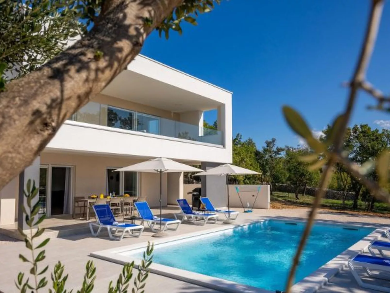 Seaview Villa Deep Green with pool - Image-tags.info