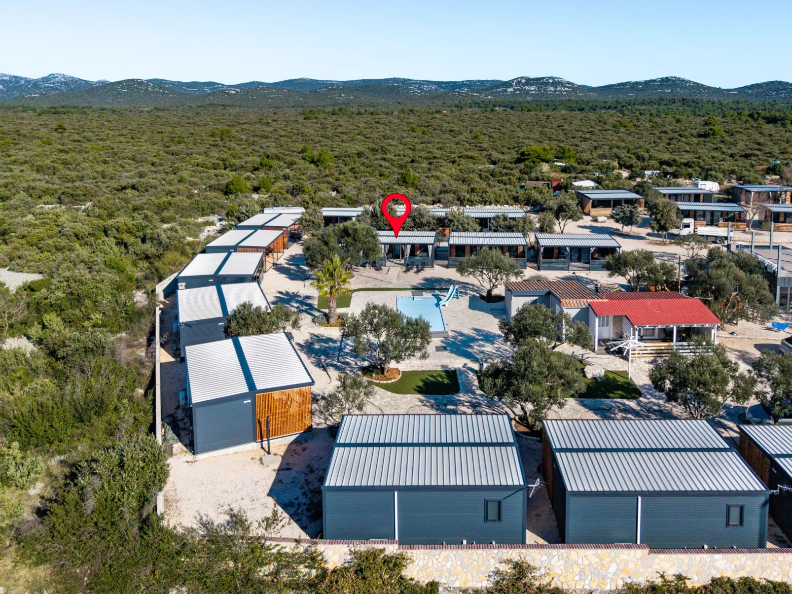 Maslina Delux - Buiten