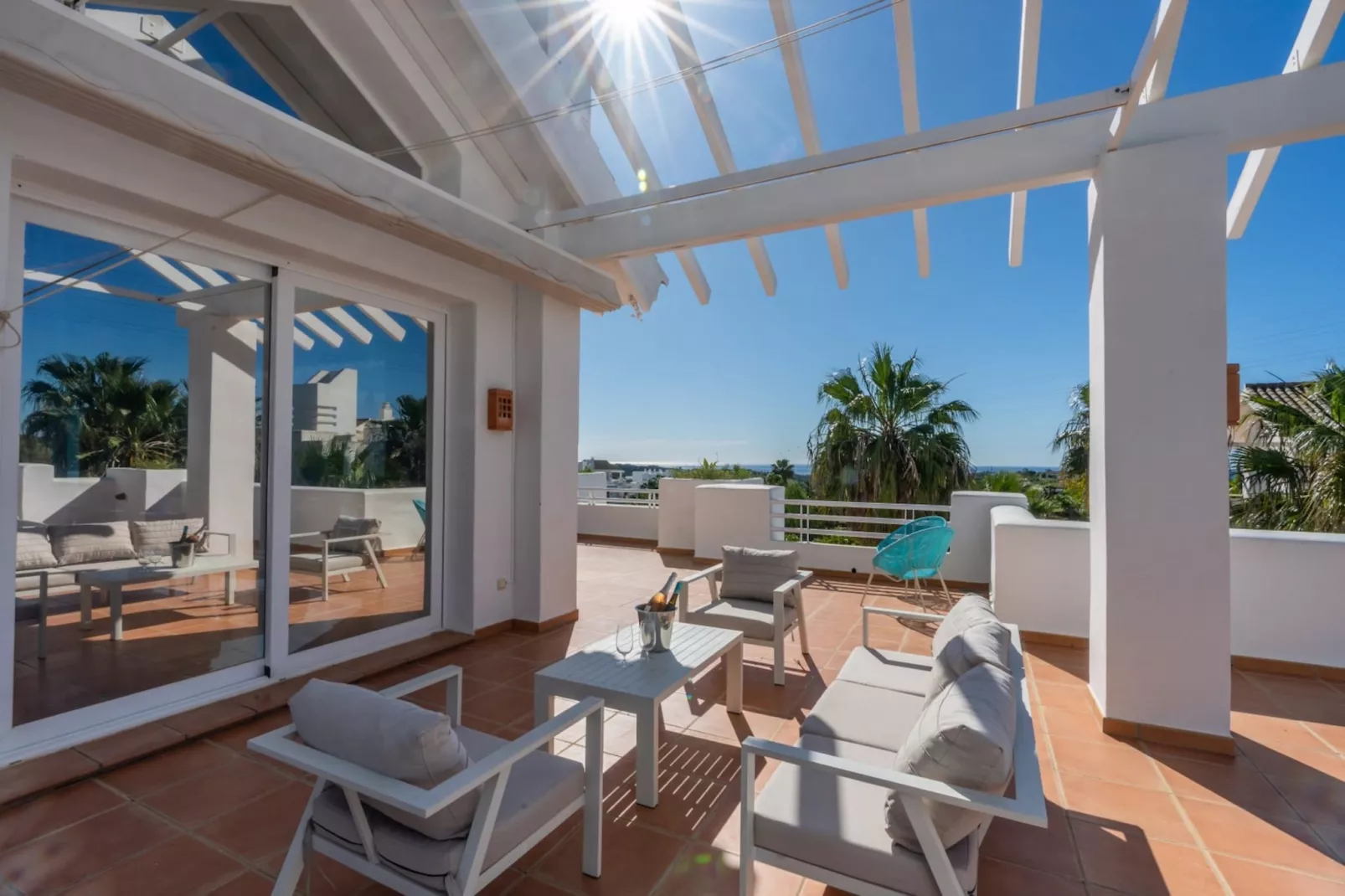 Exclusive 3-bed Penthouse Alcazaba Lagoon (321) - Terrasbalkon