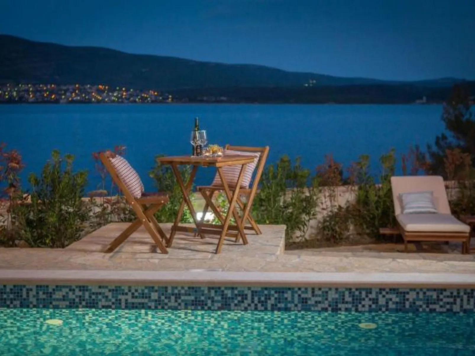 Beachfront villa Noa with heated pool - Image-tags.info