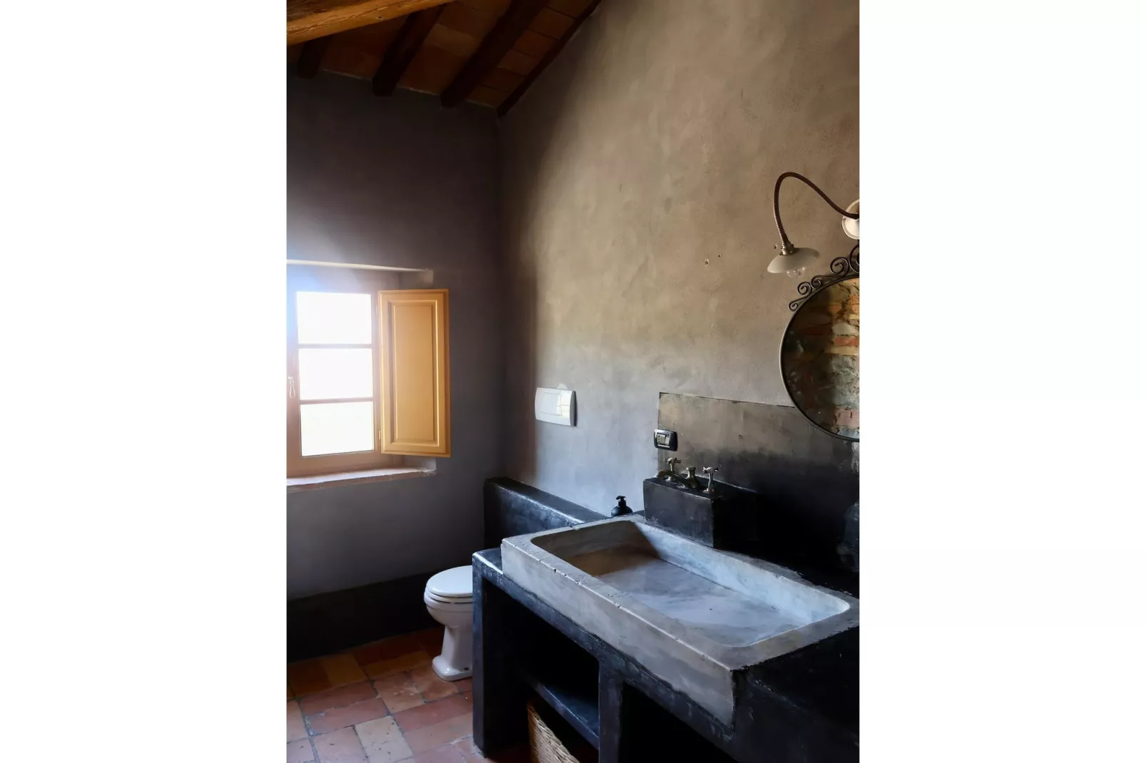 Podere La Sterza - The Villa - Badkamer
