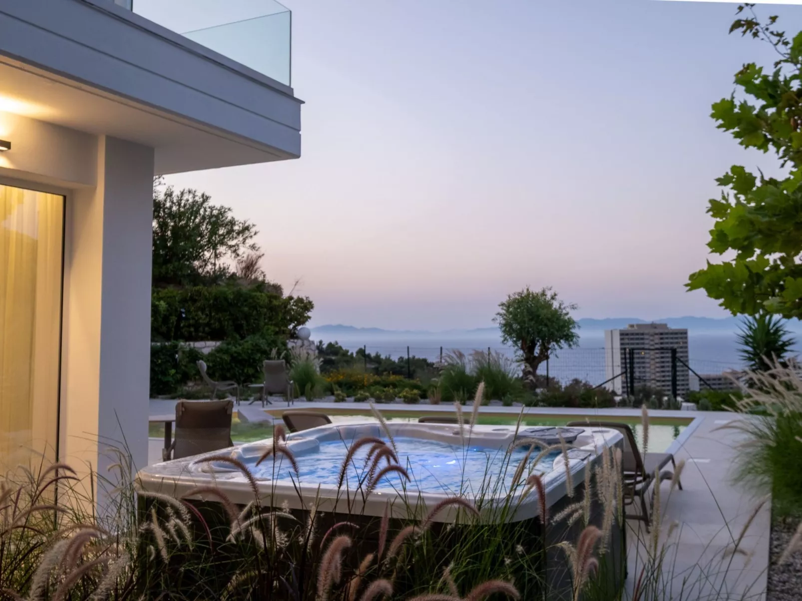 Vista von Del Sol Villa - Buiten