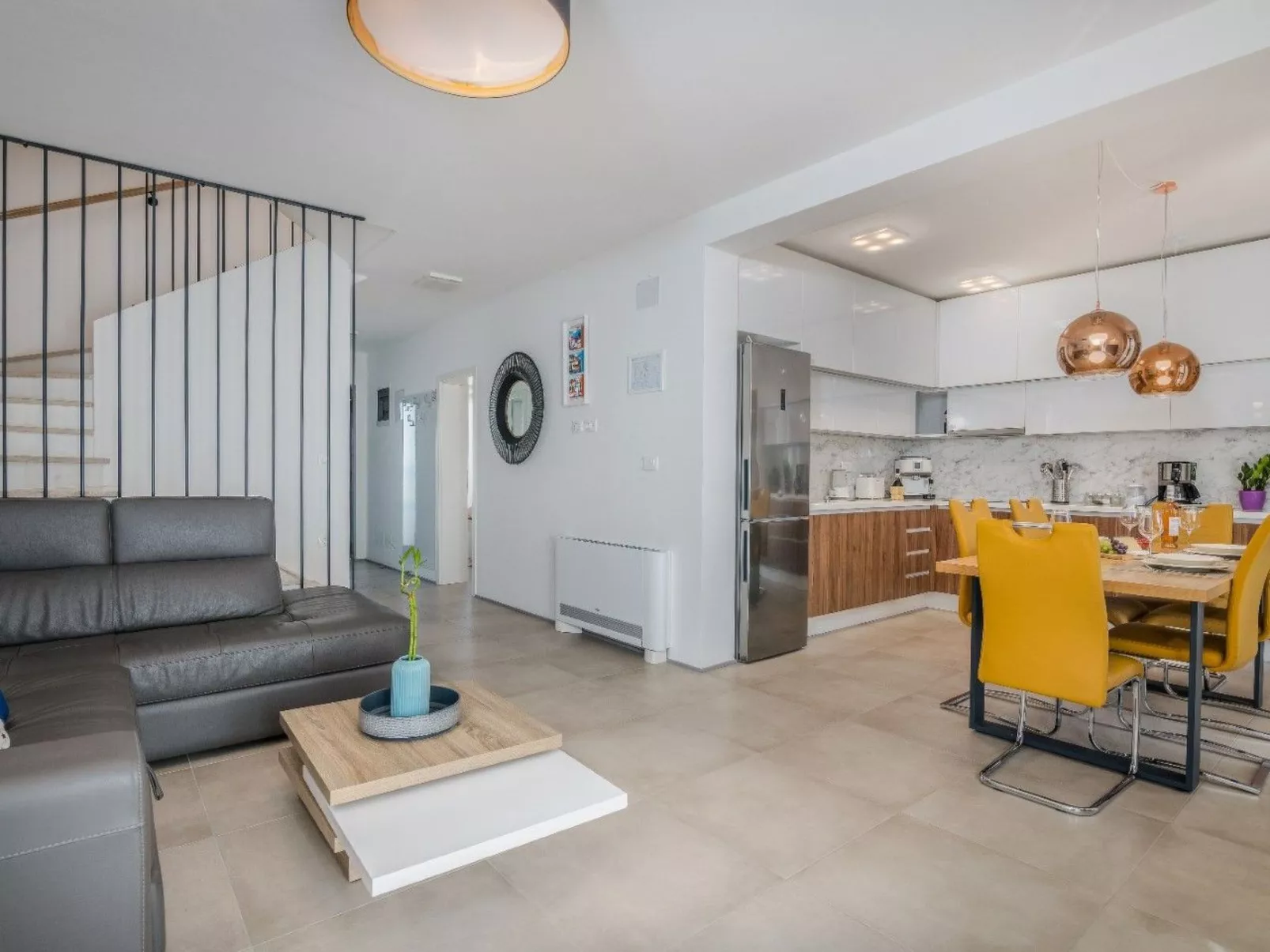 Für 6 Personen ca. 130 m&sup2; in Novigrad, Adriaküste Kroatien (Westküste von - Binnen