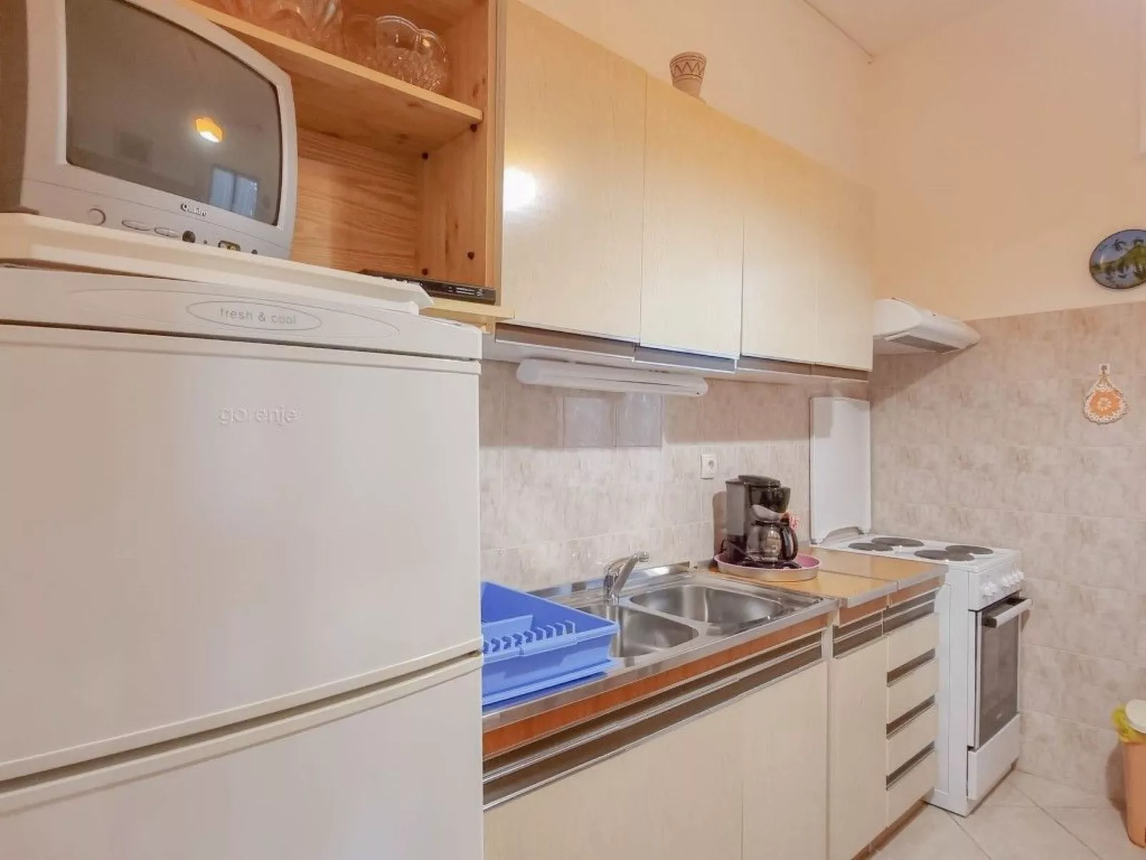 Für 5 Personen ca. 70 m&sup2; in Novigrad, Adriaküste Kroatien (Westküste von I - Binnen