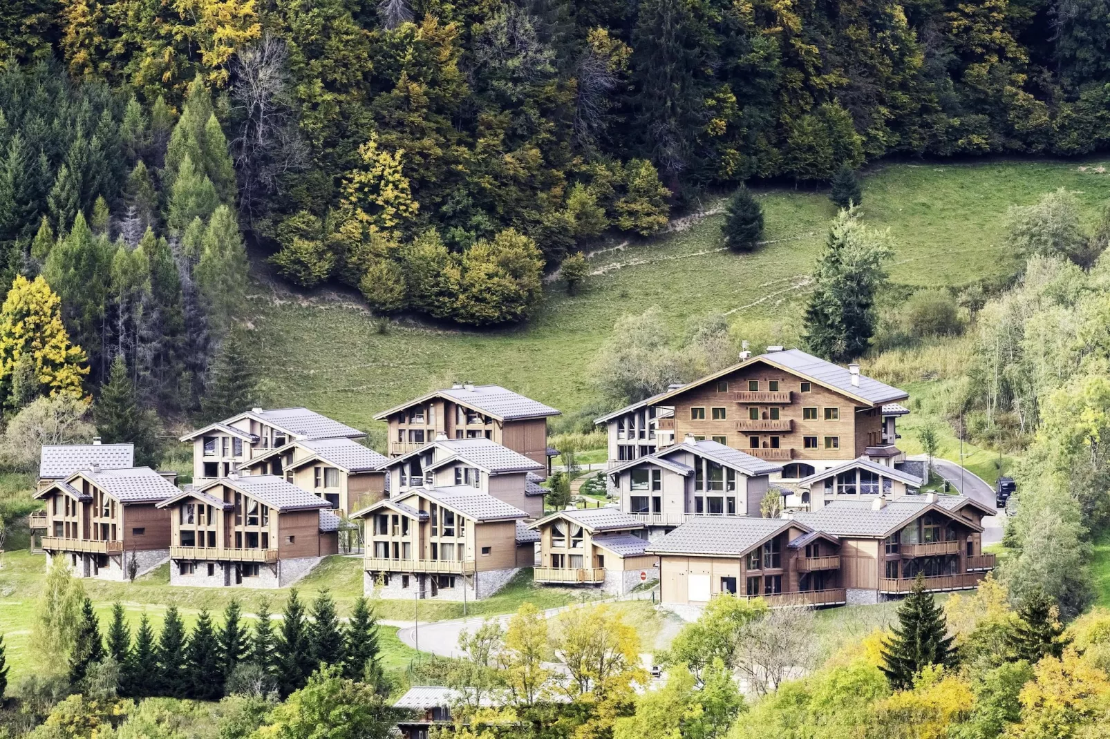 Les Portes de Megève 1 - Buitenkant zomer