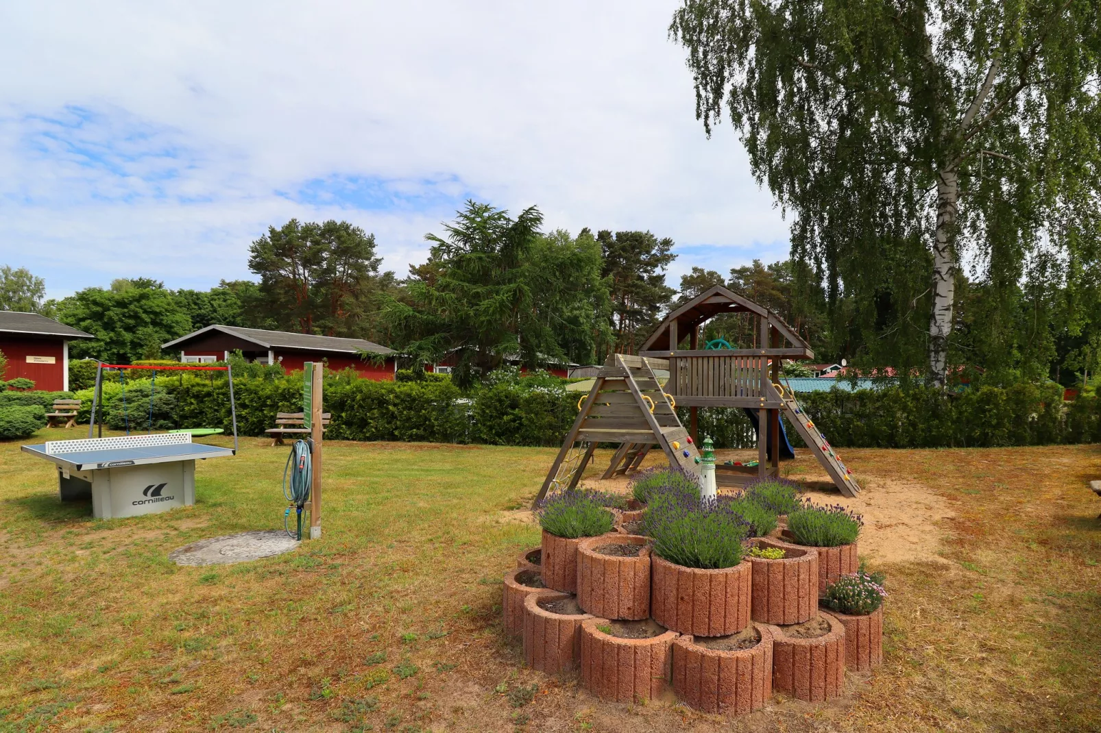 Räuberkuhle Koserow - Tuinen zomer
