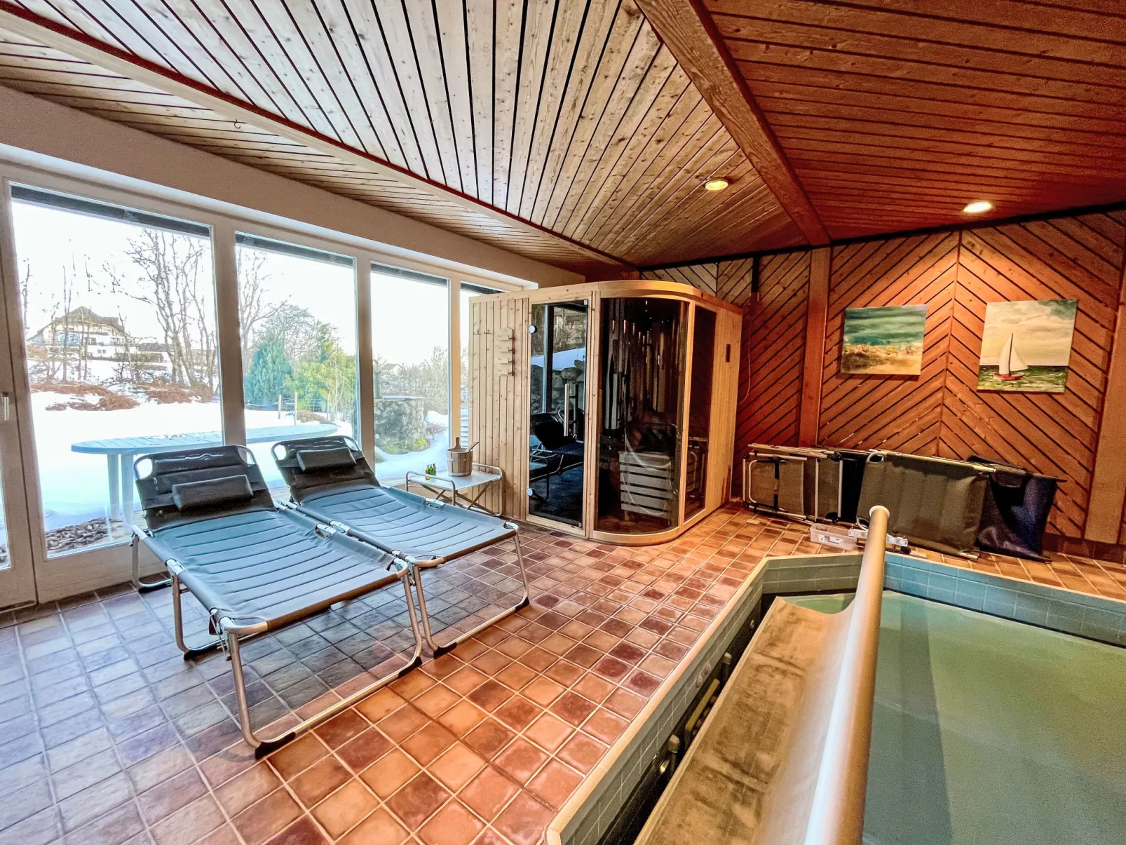 Schwarzwaldhof mit Pool & Sauna - Binnen