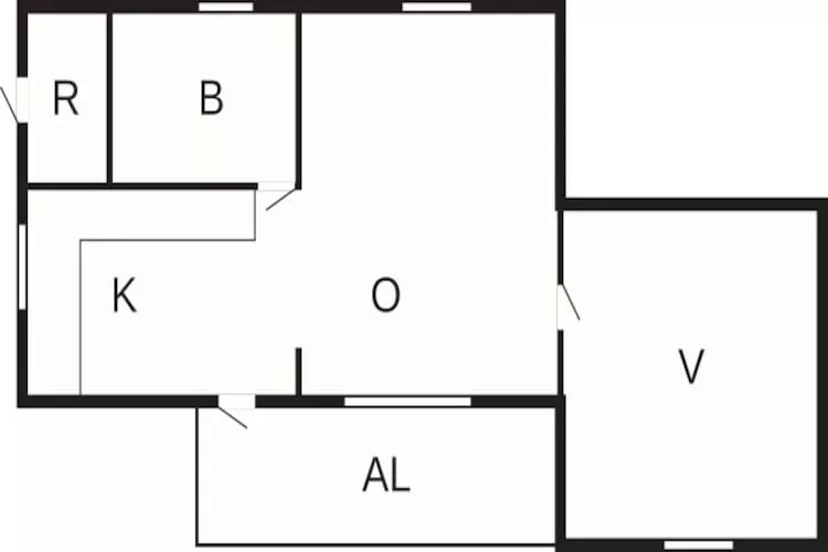6 persoons vakantie huis in Fjällbacka - Plattegrond