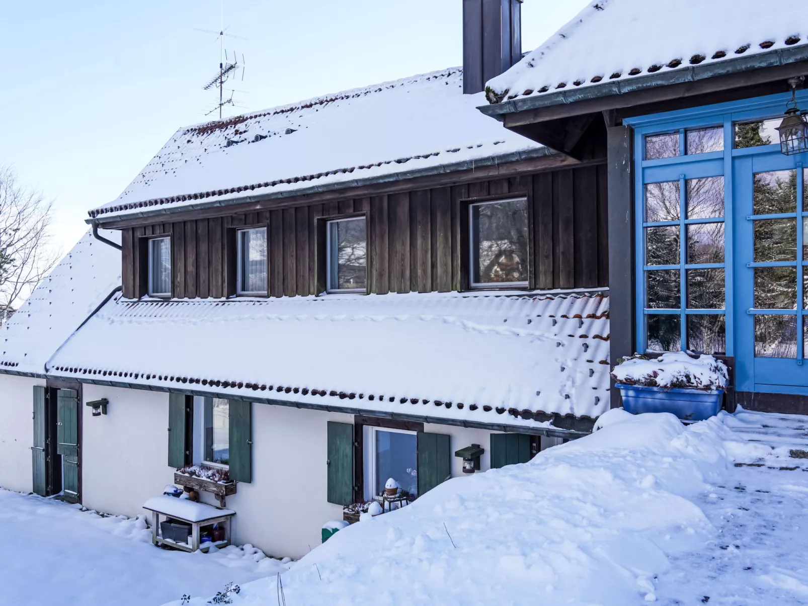 Schwarzwaldhof mit Pool & Sauna - Buiten