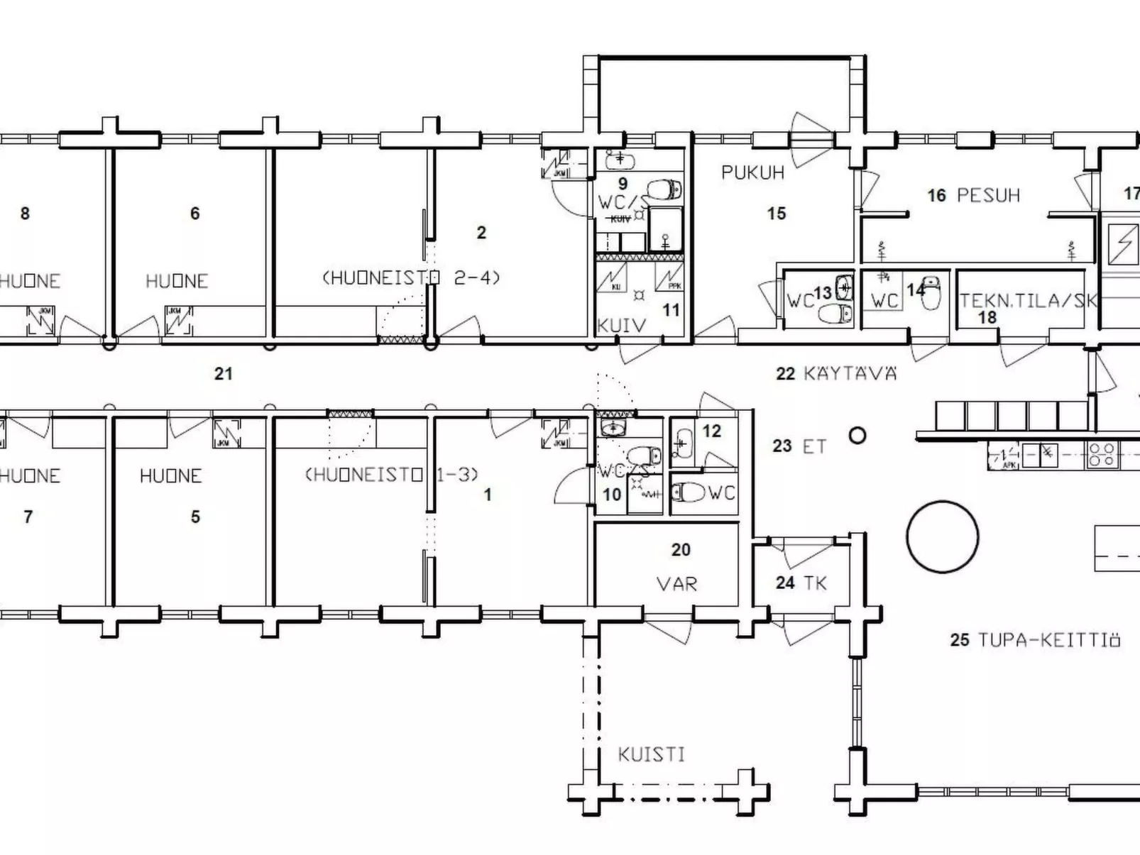 Kiilopään maja - Binnen