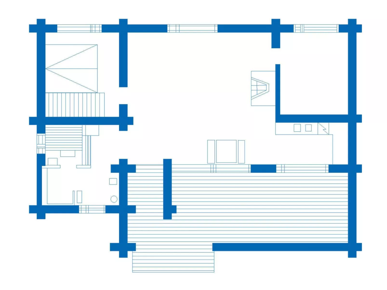 Mustalampi 2 kurkiaura - Binnen