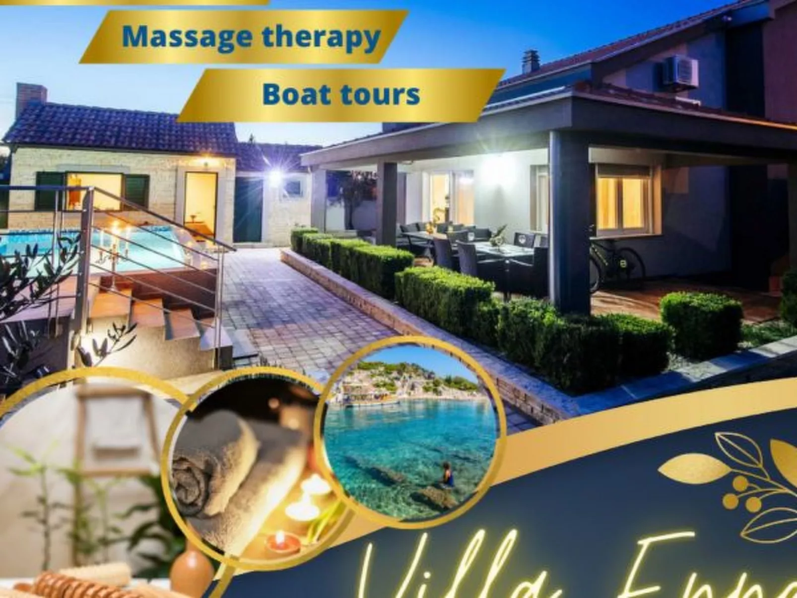 Villa Enna with heated pool