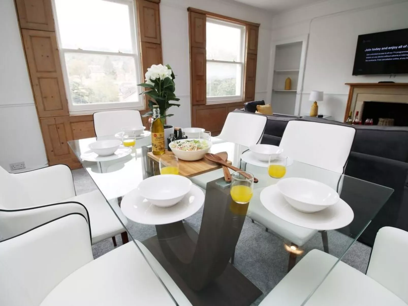 3-Schlafzimmer-Wohnung im georgianischen Stil - beste Lage - 7 Gäste