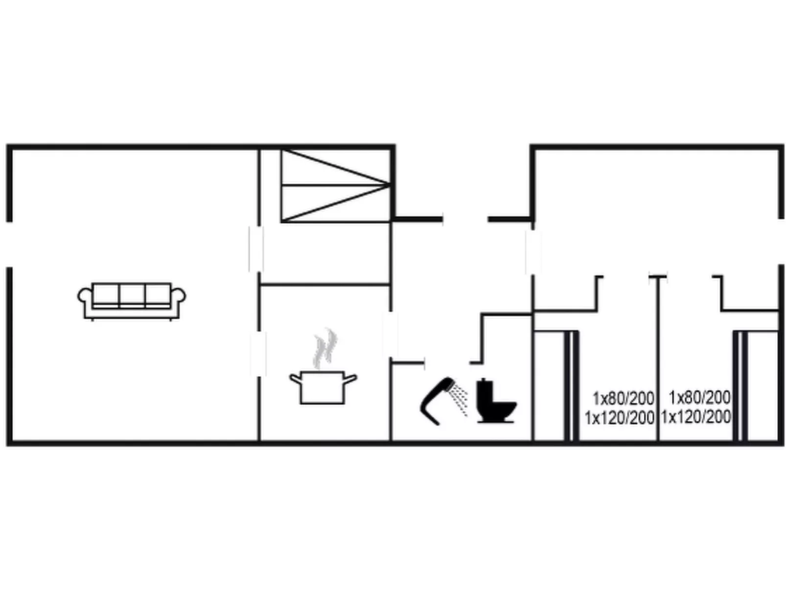 "Krak" - 1km from the sea