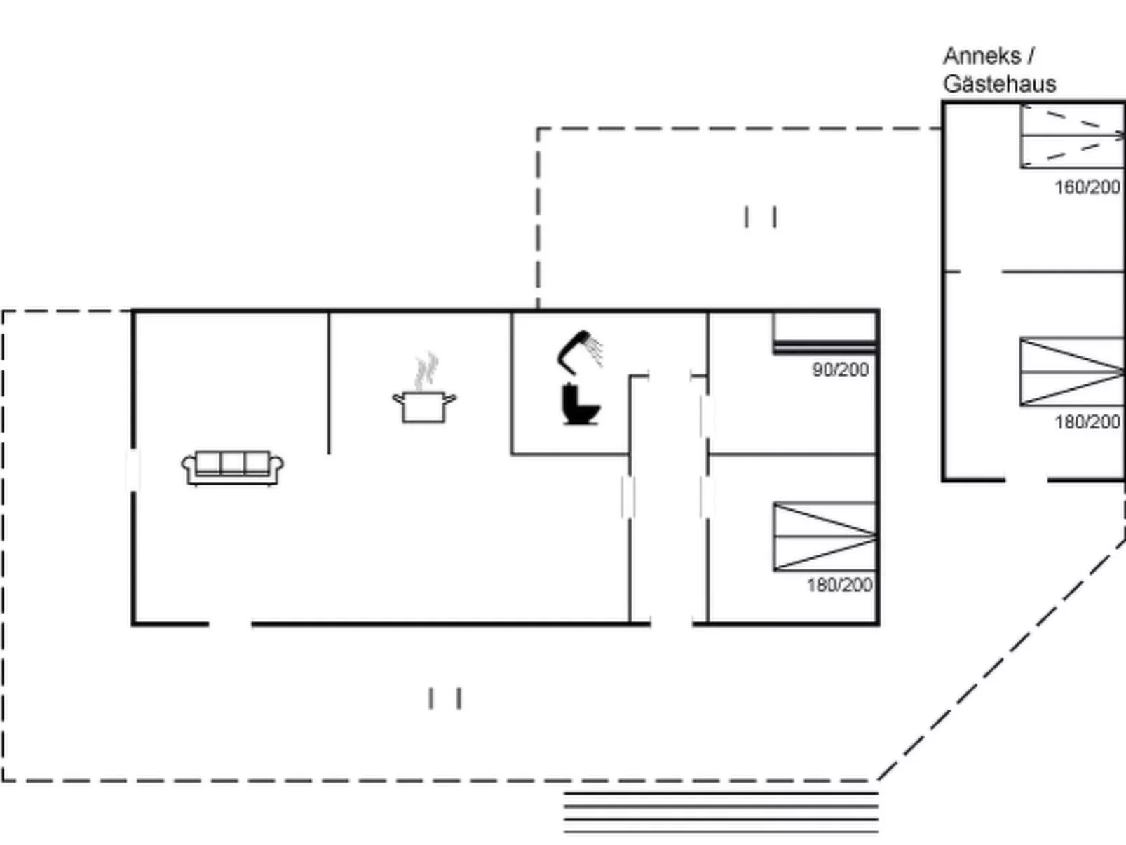 "Kaino" - 700m from the sea